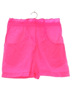 1980's Womens Totally 80s Shorts