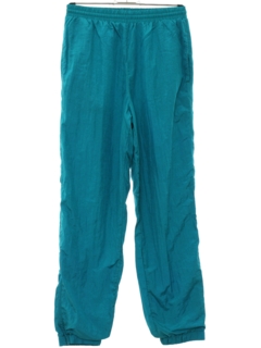 1980's Womens Baggy Totally 80s Nylon Track Pants
