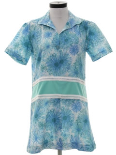 1960's Womens Mod Mini Dress