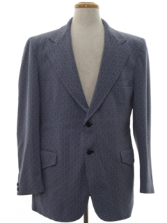 1970's Mens Disco Blazer Sport Coat Jacket