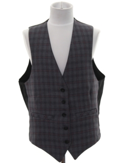 1970's Mens Reversible Suit Vest