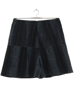 1980's Mens Totally 80s Print Baggy Shorts