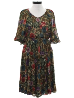 1970's Womens Hippie Dress