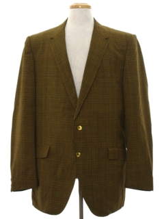 1960's Mens Mod Blazer Sport Coat Jacket