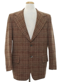 1970's Mens Disco Blazer Sport Coat Jacket