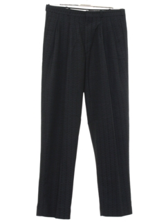 1980's Mens Totally 80s Pleated Slacks Pants