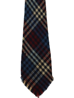 1960's Mens Accessories - Mod Wool Necktie