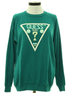 1980's Womens Totally 80s Designer Sweatshirt