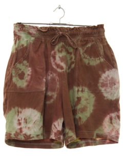 1980's Womens Tie Dye Shorts