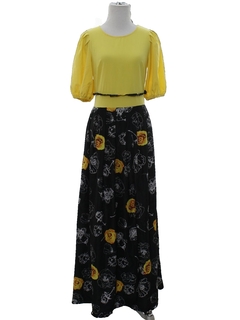 1970's Womens Maxi Dress
