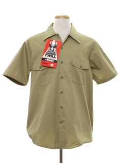1980's Mens Work Shirt