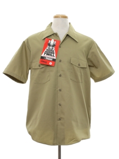 1980's Mens Work Shirt