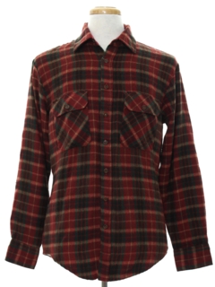 1980's Mens Flannel Shirt