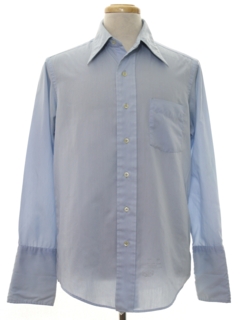 1970's Mens French Cuff Shirt