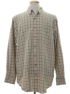 1980's Mens Flannel Shirt