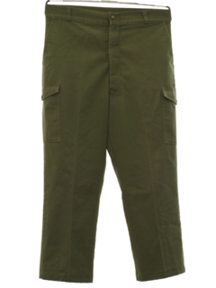 1980's Mens Boys Scout Slacks Pants