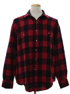 1980's Mens Flannel Shirt