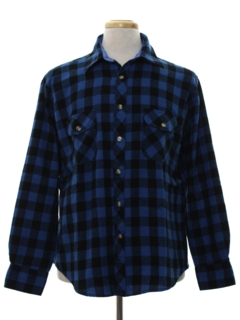 1980's Mens Flannel Shirt