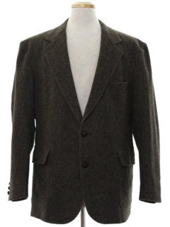 1980's Mens Pendleton Wool Blazer Sport Coat Jacket