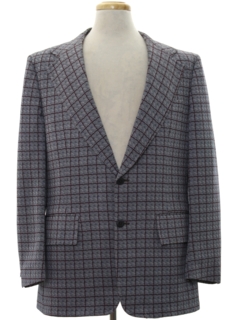 1970's Mens Disco Blazer Sport Coat Jacket