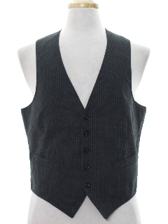 1980's Mens Suit Vest