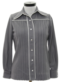 1970's Womens Leisure Style Shirt Jacket