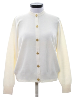 1980's Womens Burberrys Designer Sweater