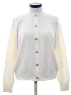 1980's Womens Burberrys Designer Sweater