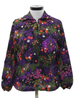 1960's Womens Mod Hippie Shirt