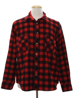 1980's Mens Flannel Shirt