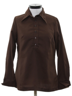 1970's Womens Mod Western Shirt