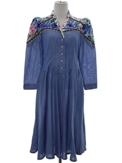 1970's Womens Hippie Dress