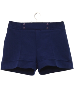 1970's Womens Mod Knit Shorts
