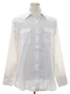 1980's Mens Western Shirt