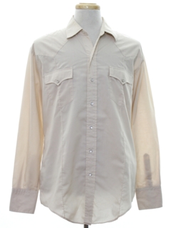 1980's Mens Western Shirt