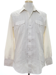 1980's Mens Western Shirt