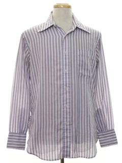 1970's Mens Striped Shirt