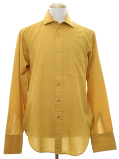 1960's Mens Mod French Cuff Shirt