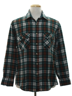 1980's Mens Flannel Shirt