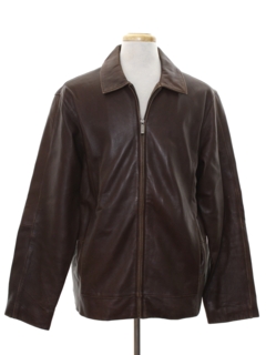 Mens Vintage 90s Leather Jackets at RustyZipper.Com Vintage Clothing