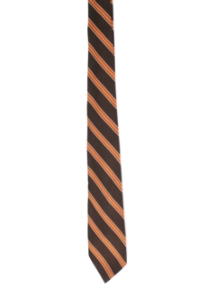 1960's Mens Diagonal Striped Necktie