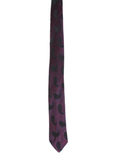1950's Mens Skinny Rockabilly Necktie