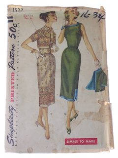 1950's Womens Pattern