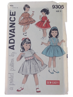 1950's Womens/Childs Pattern