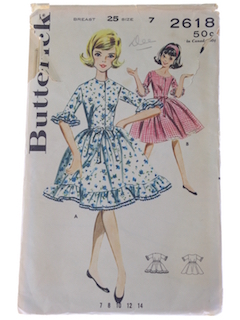 1950's Womens/Girls Pattern