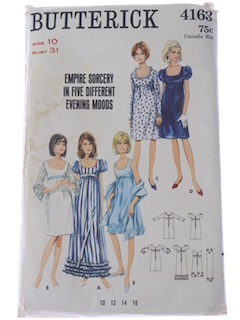 1960's Womens Pattern
