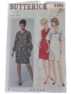 1960's Womens Pattern