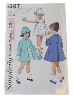 1960's Womens/Childs Pattern