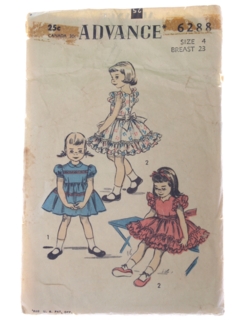 1950's Womens/Girls Pattern