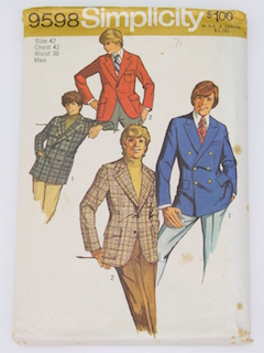 1970's Mens Pattern